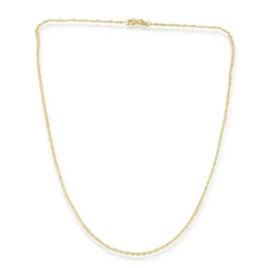 585er Goldkette: Singapurkette Gold 45cm BIN1017-45