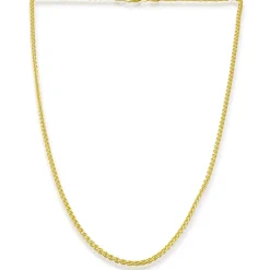 333er Goldkette: Zopfkette Gold 45cm BIN1070-45