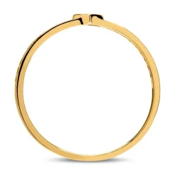 333er Goldring mit Herz und Zirkoniasteinen GR0181