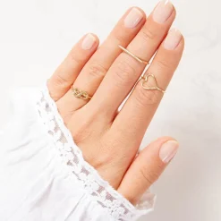 375er Goldring mit Unendlichkeitszeichen GR0191