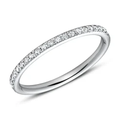 950er Platin Eternity Ring 44 Brillanten DR0356-PT