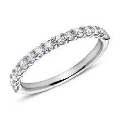 950er Platin Eternity Ring 15 Diamanten DR0340-PT