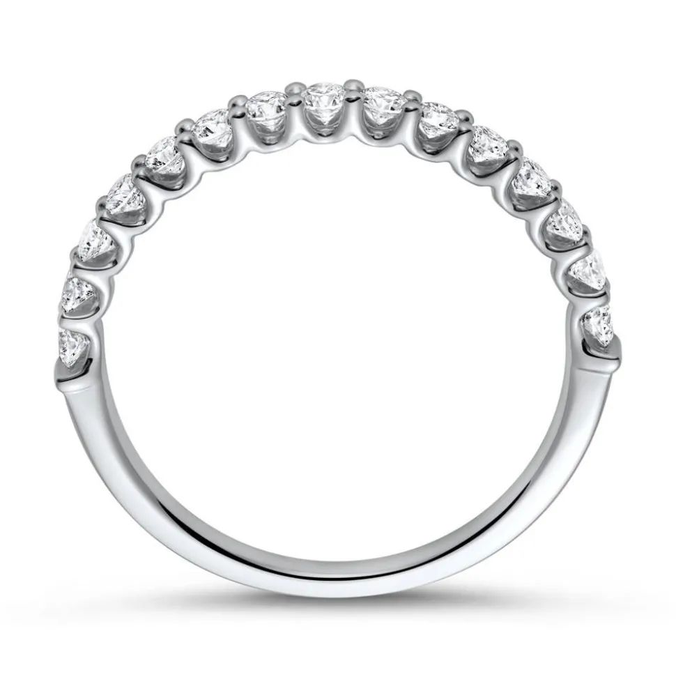 950er Platin Eternity Ring 15 Diamanten DR0340-PT