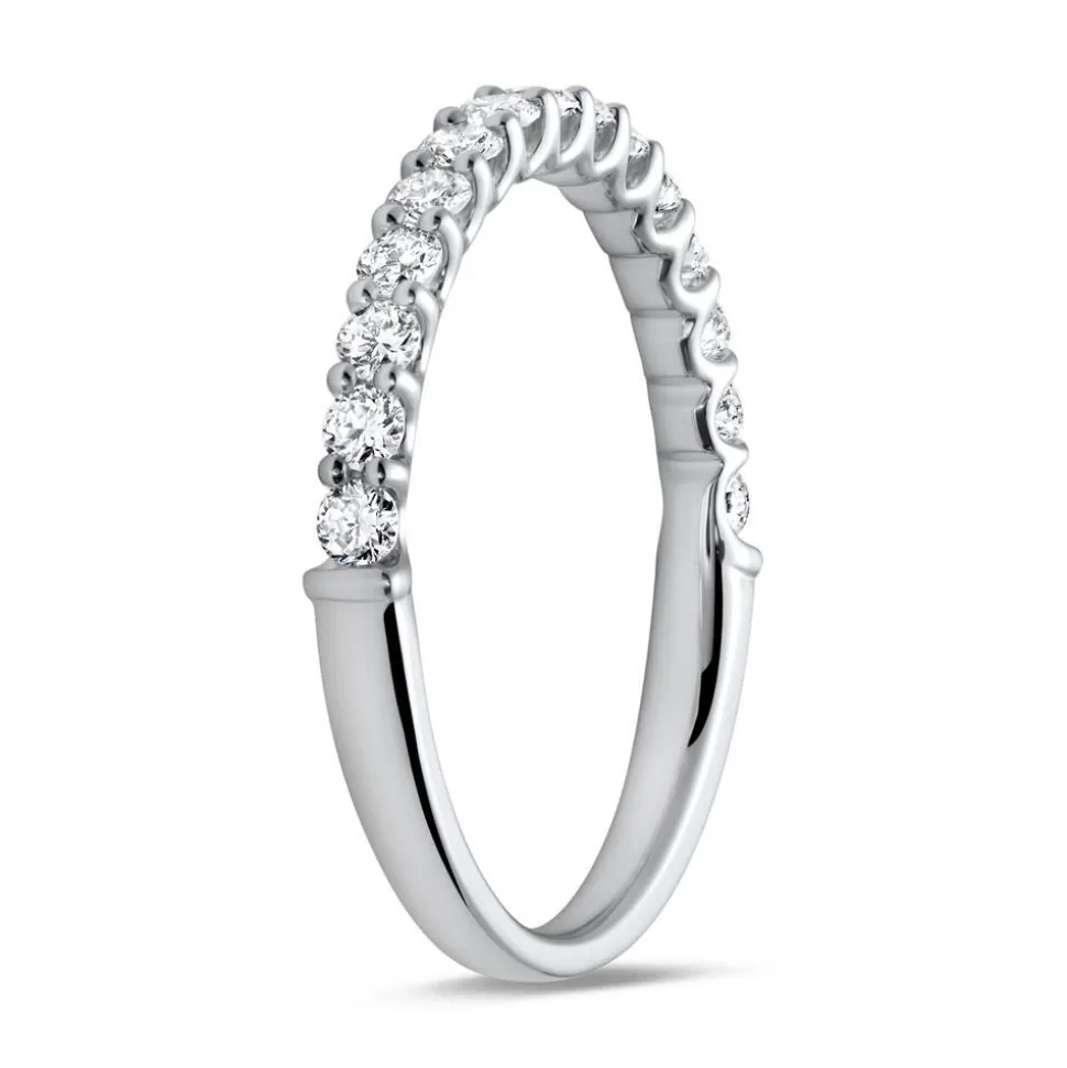 950er Platin Eternity Ring 15 Diamanten DR0340-PT