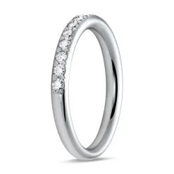 950er Platin Memoire Ring 17 Brillanten DR0351-PT