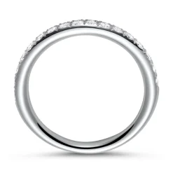 950er Platin Memoire Ring 17 Brillanten DR0351-PT