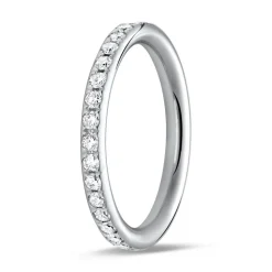 950er Platin Memoire Ring 34 Brillanten DR0360-PT