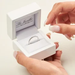 950er Platin Memoire Ring 28 Diamanten DR0363-PT