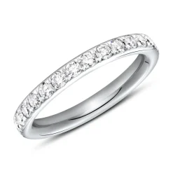 950er Platin Memoire Ring 28 Diamanten DR0363-PT
