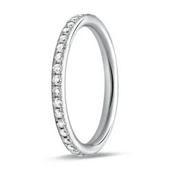 950er Platin Ring Eternity 43 Diamanten DR0357-PT