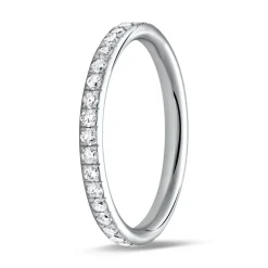 950er Platin Ring Eternity 37 Diamanten DR0359-PT