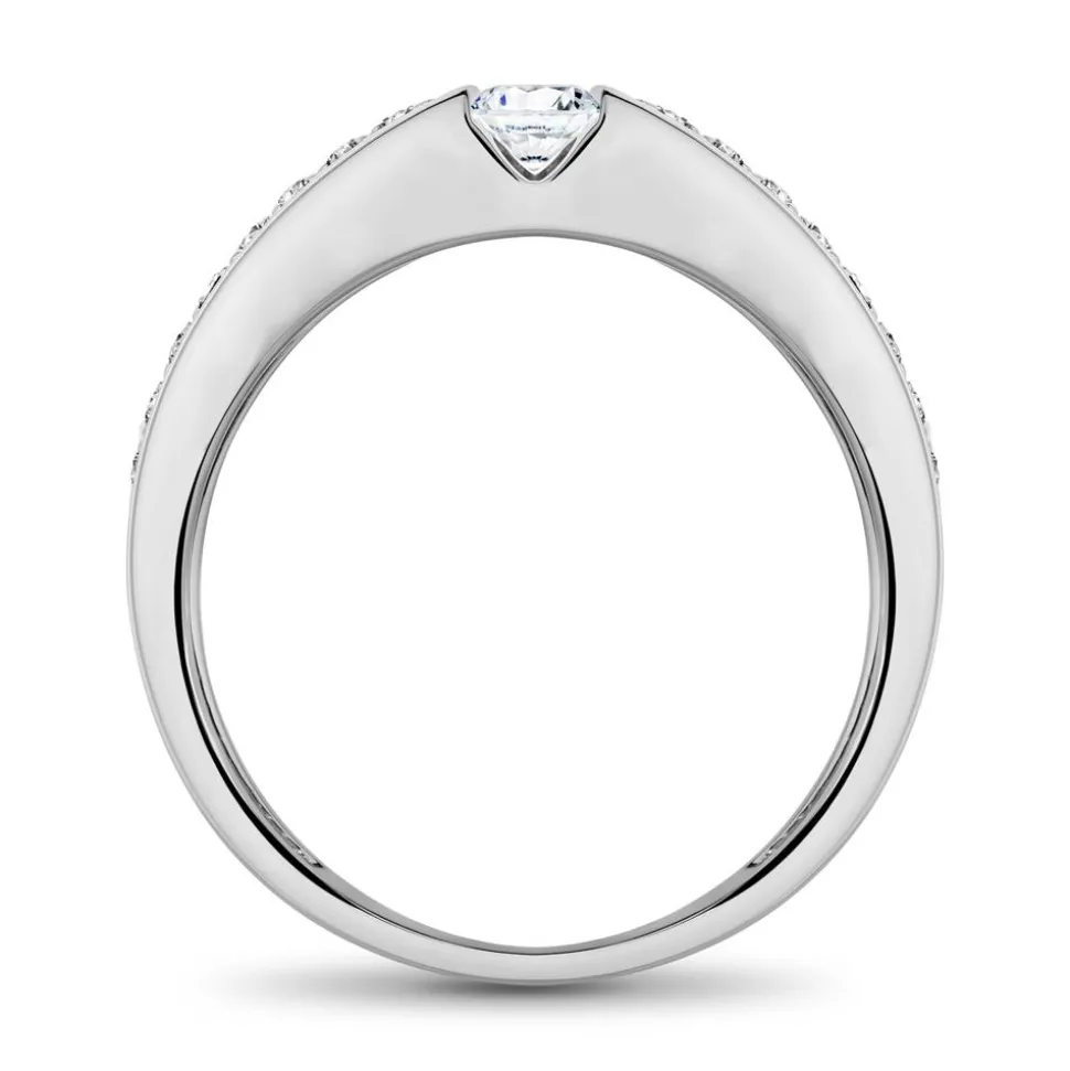 950er Platin Verlobungsring mit Brillanten VR0514-PTSL
