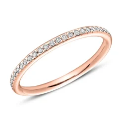 750er Roségold Eternity Ring 25 Diamanten DR0348-18KR