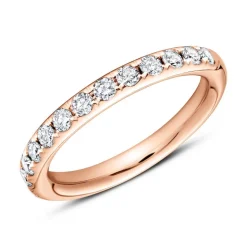 750er Roségold Eternity Ring 13 Diamanten DR0353-18KR