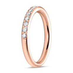 750er Roségold Memoire Ring 17 Brillanten DR0351-18KR