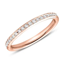 750er Roségold Ring Eternity 43 Diamanten DR0357-18KR