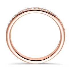 750er Roségold Ring Eternity 43 Diamanten DR0357-18KR