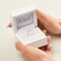 750er Roségold Ring Eternity 43 Diamanten DR0357-18KR