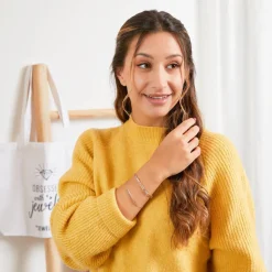 925er Silber Armband für Damen mit Zirkonia SB0460