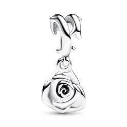 925er Silber Charm Anhänger Rose 793213C00