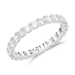925er Silber Eternityring Zirkonia für Damen VR0162SL