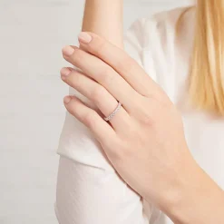 925er Silber Eternityring Zirkonia für Damen VR0162SL