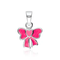 925er Silberanhänger Schleife für Mädchen KP0042SL