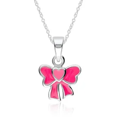 925er Silberanhänger Schleife für Mädchen KP0042SL