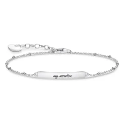 925er Silberarmband für Damen mit Gravurmöglichkeit A1975-001-21-L19V