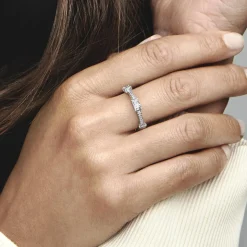 925er Silberring für Damen mit Zirkonia 192397C01