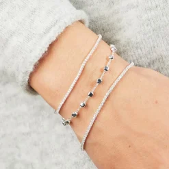 925er Sterlingsilberarmband Damen mit Zirkonia SB0294