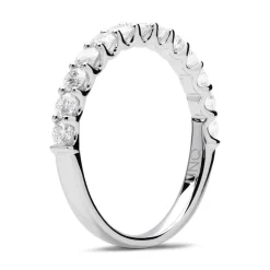 750er Weißgold Eternity Ring 13 Brillanten DR0342-18KW