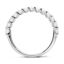 750er Weißgold Eternity Ring 13 Brillanten DR0342-18KW