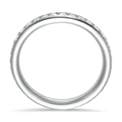 750er Weißgold Memoire Ring 34 Brillanten DR0360-18KW