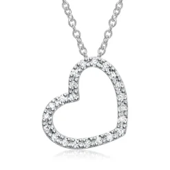 585er Weißgold-Kette 22 Diamanten 0,1408 ct. DP0087SLK