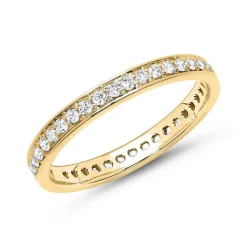 Eternity Ring 585er Gold 39 Diamanten DR0104-14KG