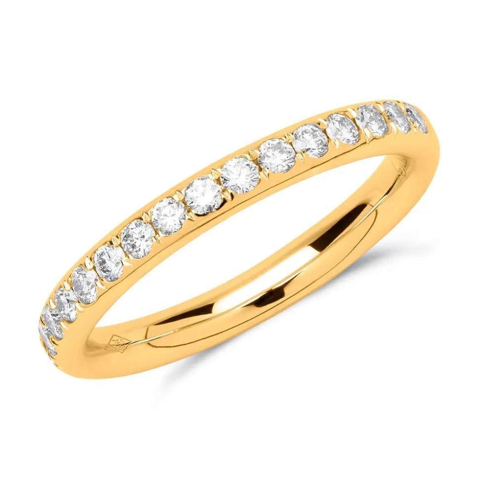 Eternity Ring 585er Gold 17 Diamanten DR0350-14KG