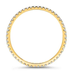 Eternity Ring 750er Gold 50 Diamanten DR0100-18KG-48mm