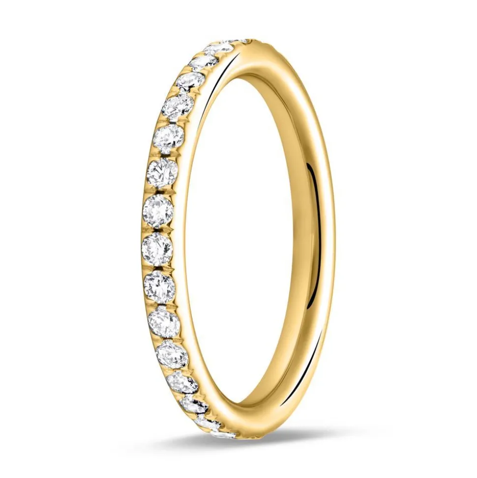 Eternity Ring 750er Gold 33 Diamanten DR0361-18KG