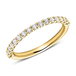 Eternity Ring 750er Gold 16 Diamanten DR0339-18KG