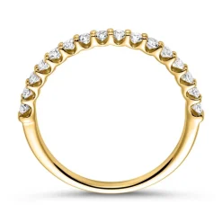 Eternity Ring 750er Gold 16 Diamanten DR0339-18KG