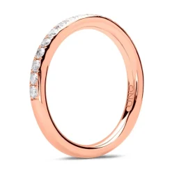 Eternity Ring 750er Roségold 17 Diamanten DR0350-18KR