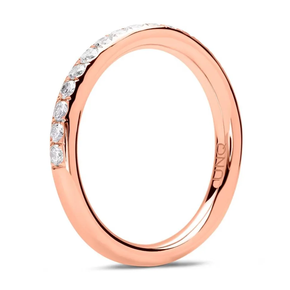 Eternity Ring 750er Roségold 17 Diamanten DR0350-18KR