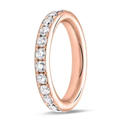 Eternity Ring 585er Roségold 25 Diamanten DR0365-14KR