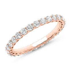 Eternity Ring 585er Roségold 28 Diamanten DR0103-14KR