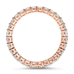 Eternity Ring 585er Roségold 28 Diamanten DR0103-14KR-48mm