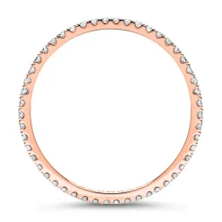 Eternity Ring 585er Roségold 50 Diamanten DR0100-14KR