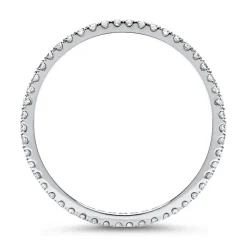 Eternity Ring 585er Weißgold 50 Diamanten DR0100-14KW-48mm