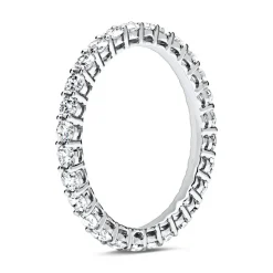Eternity Ring 585er Weißgold 28 Diamanten DR0103-14KW