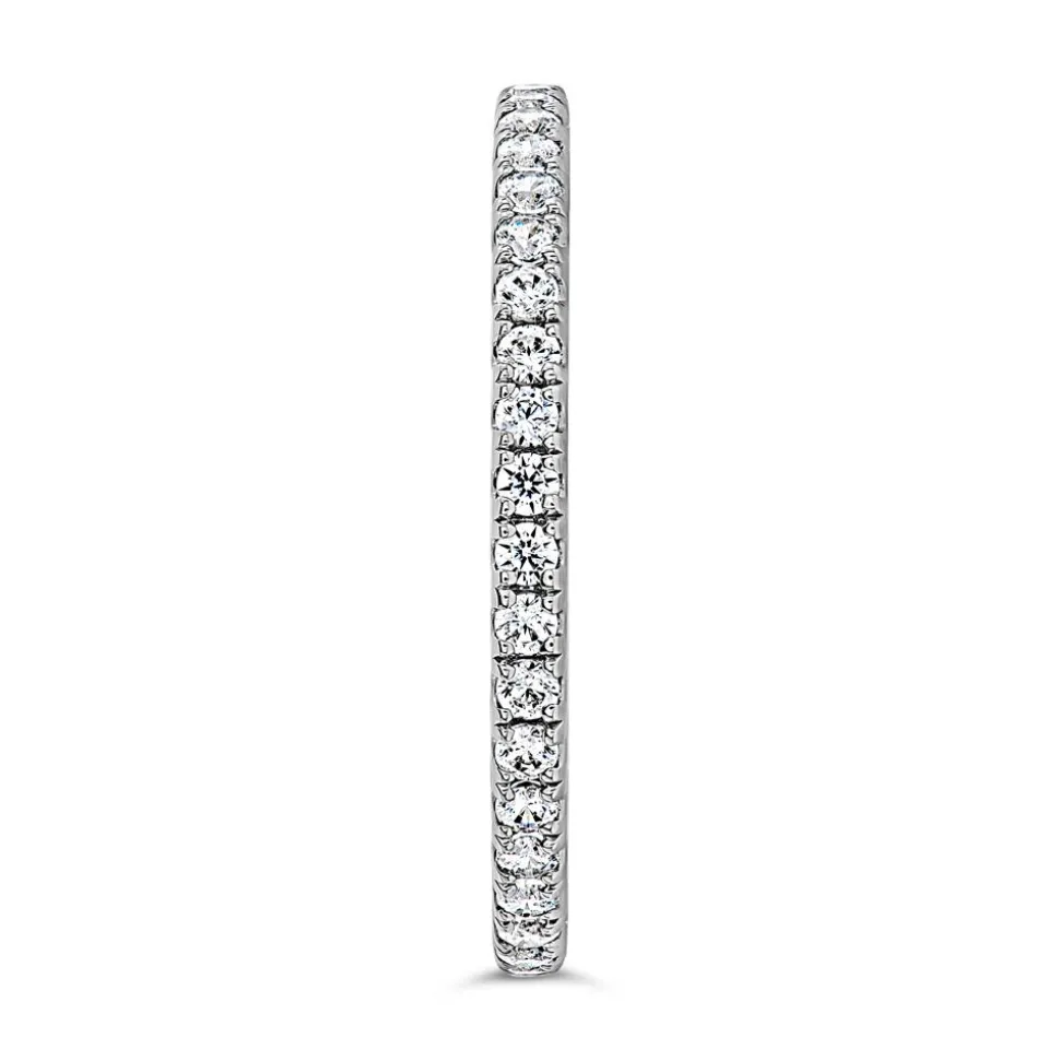 Eternity Ring mit Diamanten aus Weißgold oder Platin BDR0131-WSL